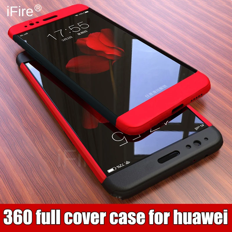 360 г. Роскошные полный чехол для huawei P10 плюс Чехол Защитный матовый Пластик