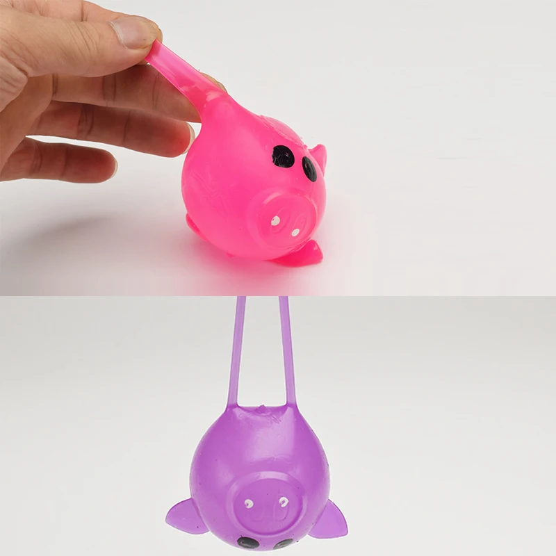 Cute Jelly Pig Stress Relief Toys for Children Soft Water Ball Antistress Adult Novelty Gags Random Color