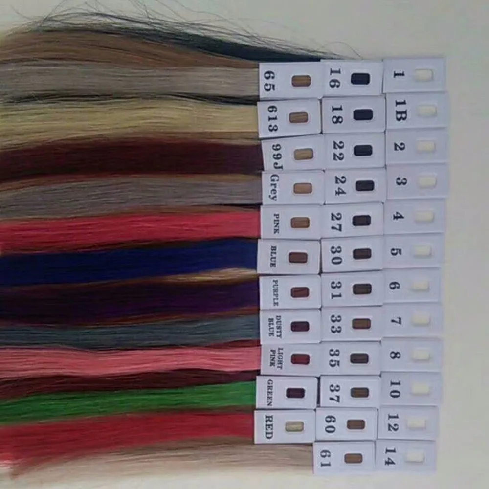35 colors human hair color ring for all kinds of hair extensions color chart 35 colors human hair color ring for all kinds of hair extensions color chart