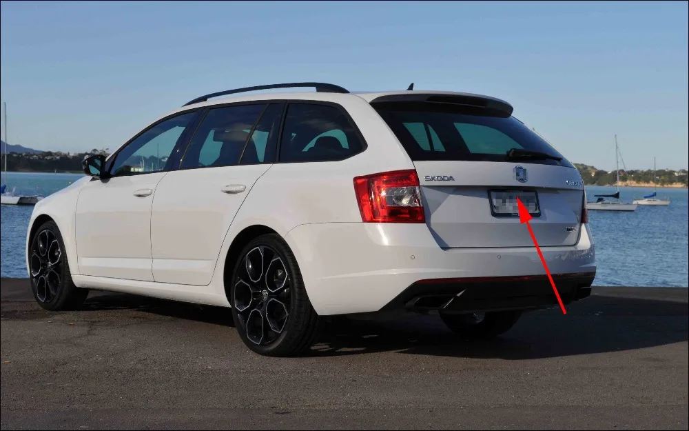 AUTONET камера заднего вида для SKODA Octavia RS Wagon / заводской стиль/ручка багажника HD камера ночного видения