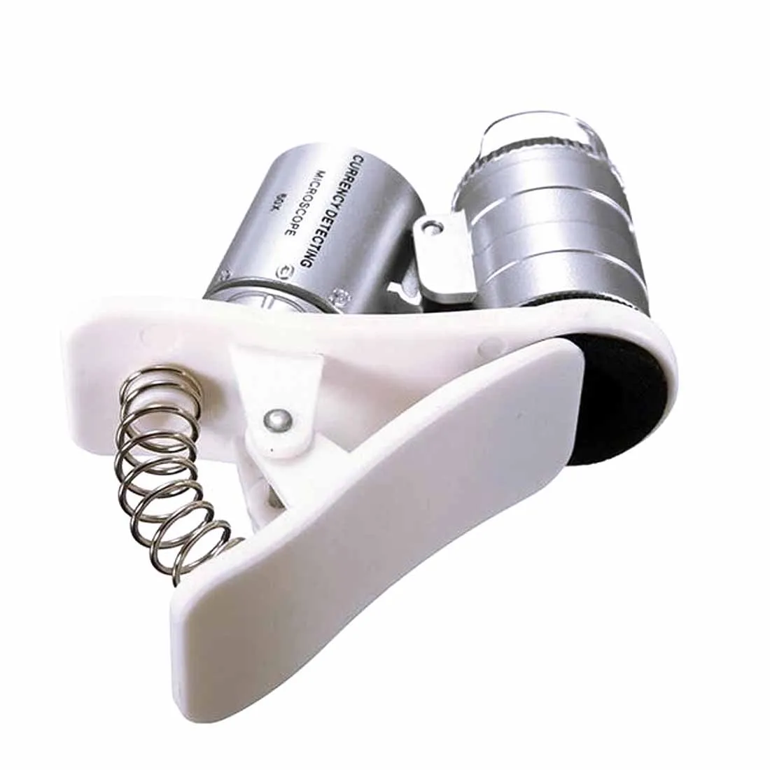 

Etmakit Universal 60X Optical 3LEDs Clip Mobile Phone Microscope Magnifier Micro Lens 60X Optical Zoom Telescope Camera Lens