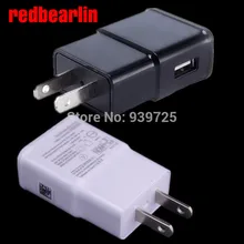 Redbearlin 500 шт./лот 5 V 2A переходник для розеток ЕС и США вилка адаптера зарядного устройства для samsung galaxy S3 S4 S5 S6 note 2 3 для iphone 4 5 6