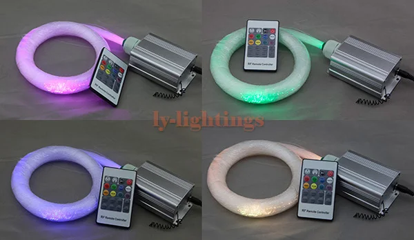 DIY home decoration optic fiber light kit led light engine+200pcsx0.75mmx2m fibres RGB color change star wireless RF remote DIY home decoration optic fiber light kit led light engine+200pcsx0.75mmx2m fibres RGB color change star wireless RF remote
