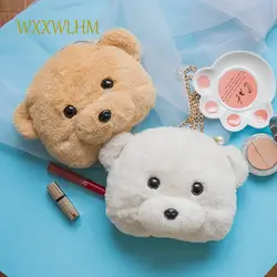 Новые плюшевые игрушки медведь кукла цепи мешок мини admission косметический девушка телефон сумка Плюшевые игрушки