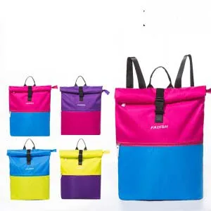 

Fashion Wet and dry separation swimming storage bag body-building bag 40.5*15*56.5cm free shipping