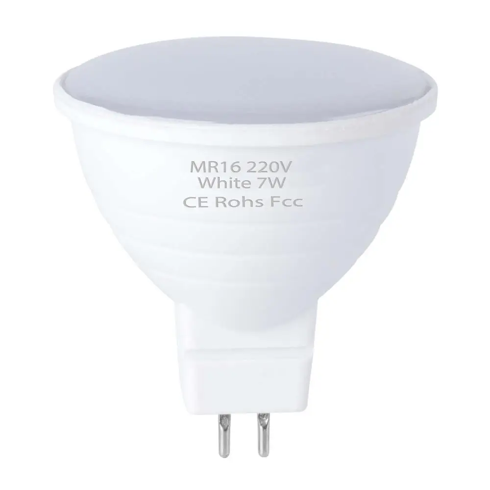 GU10 светодиодный 220 В прожектор лампа светодиодный светильник MR16 точечный светодиодный светильник gu5.3 Bombillas светодиодный 240 В gu 10 домашний ампул 5 Вт 7 Вт SMD2835 - Испускаемый цвет: MR16 Milky