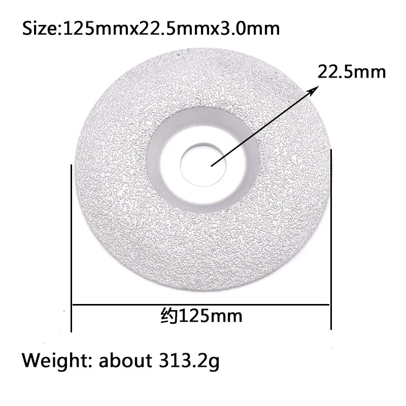 1pcs 4/5 inch Vacuum Brazed Diamond Cutting Grinding Disc Cutter Shaping Polishing Stone Glass Ceramics Grinding Wheel 125/100mm 1pcs 4/5 inch Vacuum Brazed Diamond Cutting Grinding Disc Cutter Shaping Polishing Stone Glass Ceramics Grinding Wheel 125/100mm