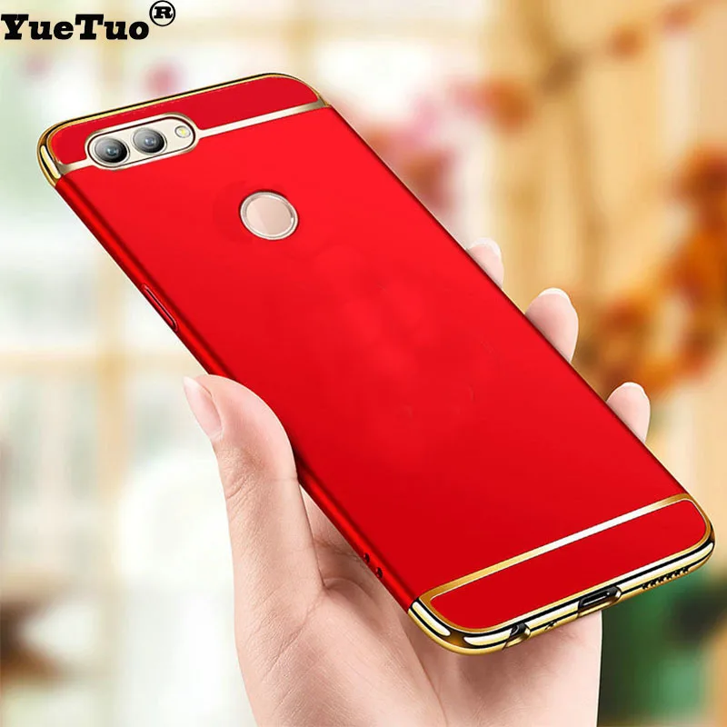 Противоударный чехол YueTuo для huawei p smart plus 2019 psmart роскошный Сверхтонкий с 3d