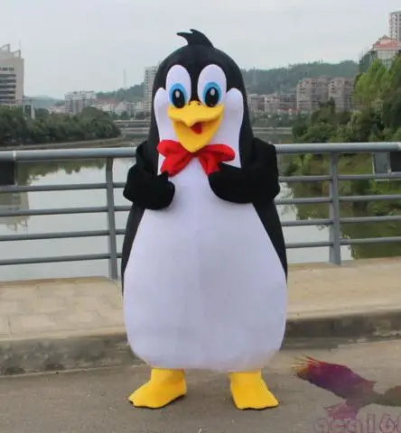 Parade Penguin Mascot Costumes Cartoon Madagascar Animal Halloween Adult Cosplay