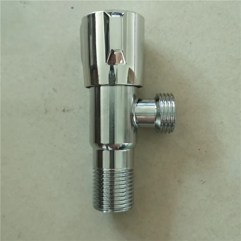

304 stainless steel angle valve Thick explosion-proof Hot and cold universal Water stop valve 1/2 inch Triangle valve switch
