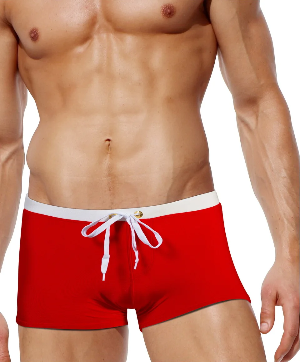 Austinbem Hot Swimwear Men Breathable Men's Swimsuits Swim Trunks Boxer