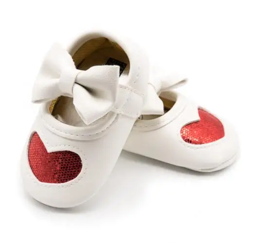 

Baby pu bow-knot Girls Shoes Kids Footwear Casual Crib Babe First Walkers Walker Infant Toddler Prewalkers Soft Sole Shoes