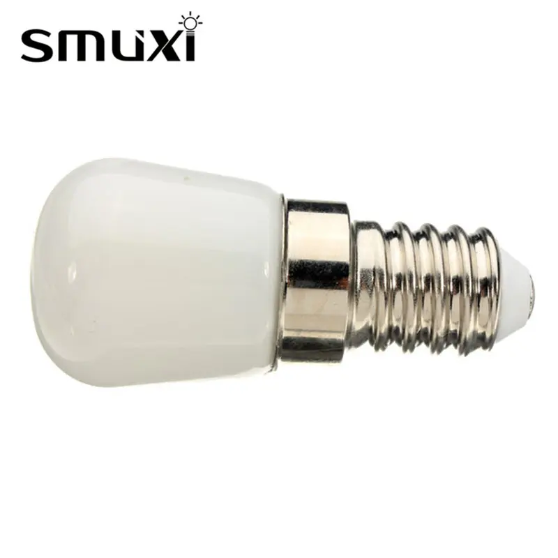 Smuxi E14 2W Mini LED Fridge Bulb Refrigerator Lamp Globe Corn Light
