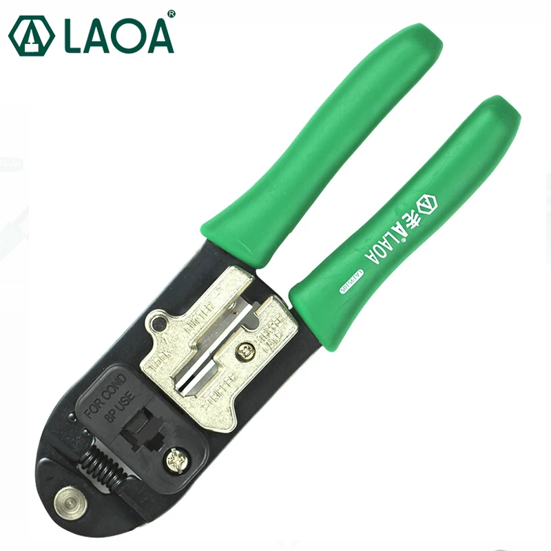 LAOA 8P Network Pliers High Quality Carbon steel Multifunction Network