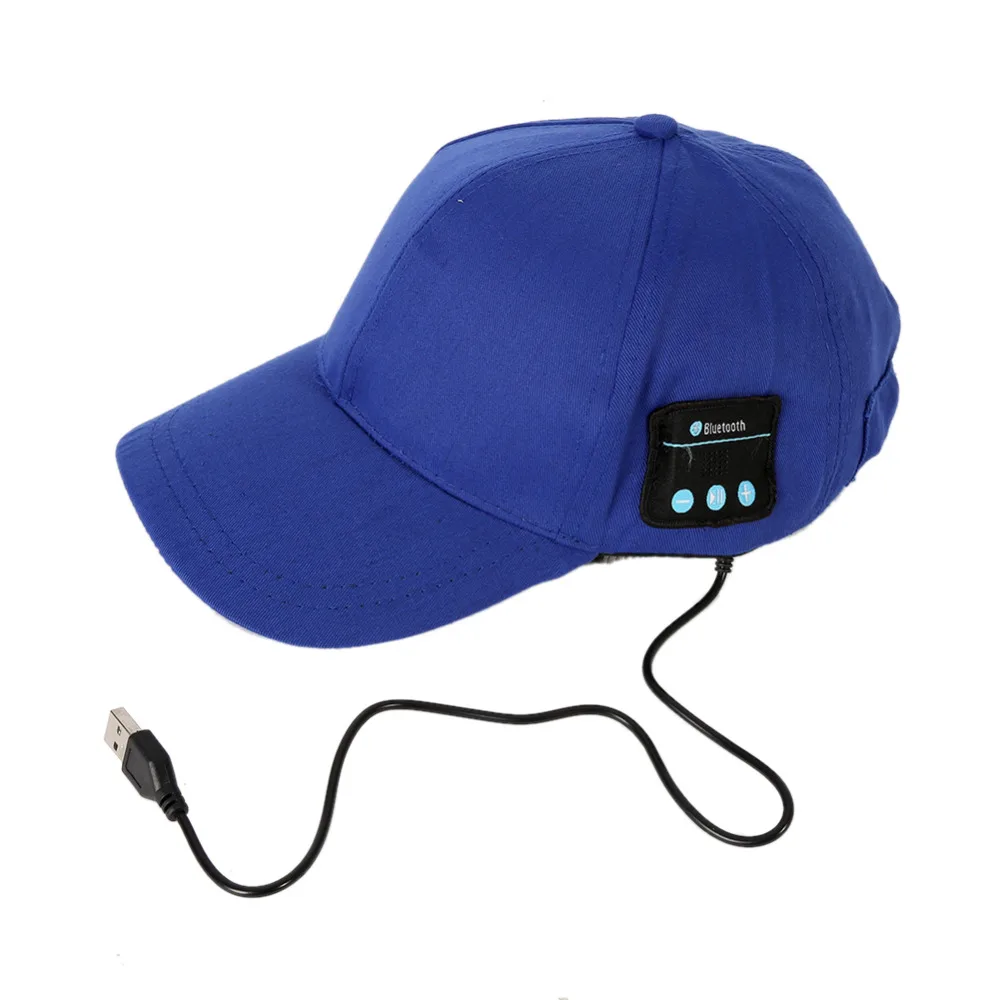 

EDAL 6 Colors Baseball Cap Wireless Bluetooth Smart Cap Headset Headphone Hat Speaker Mic Cap