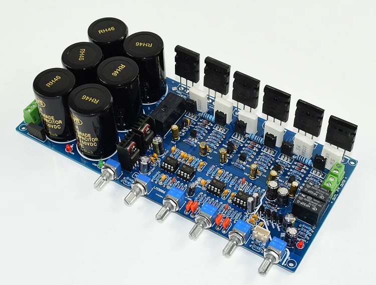 Huande electronic 1943/ 5200 Высокая мощность Toshiba ламповый усилитель платы 2 1 Усилитель
