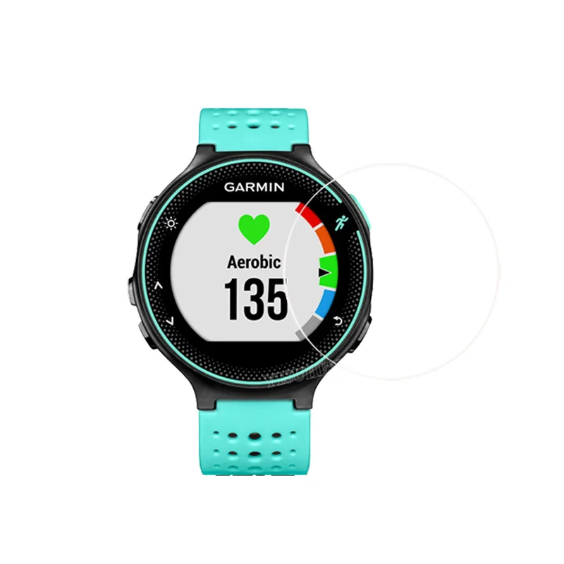 2 упаковки военный класс протектор экрана для Garmin Forerunner 235 gps работает запястье
