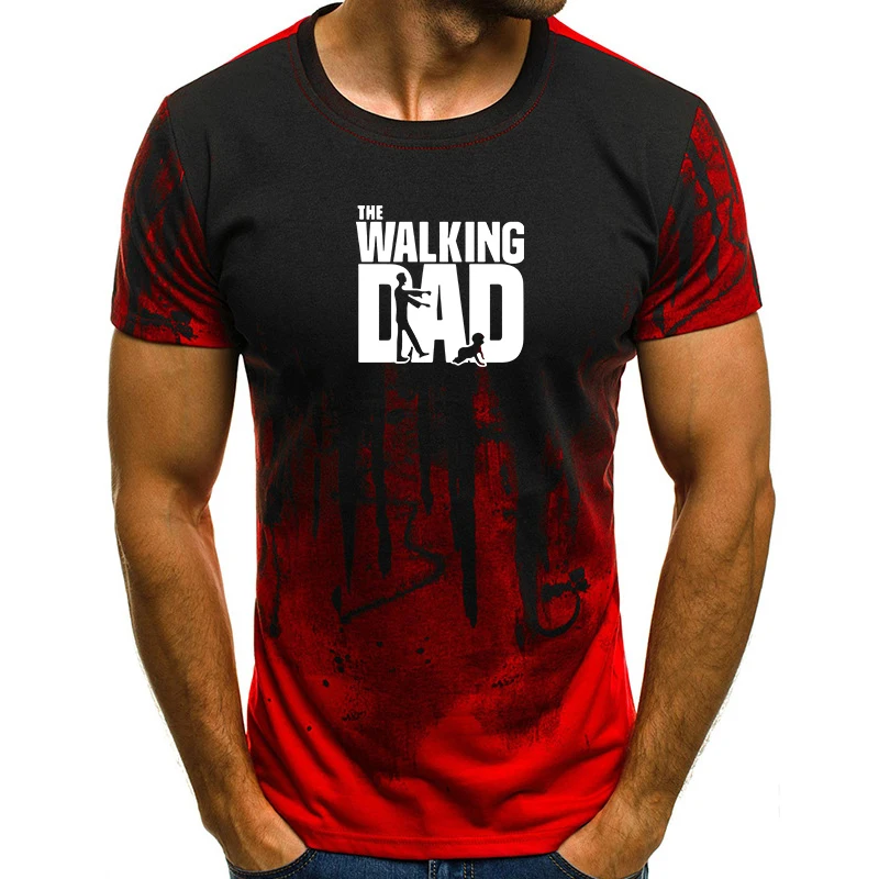 

Love Dad Funny Print Camouflage Short Sleeves T-Shirt Tops S-4XL