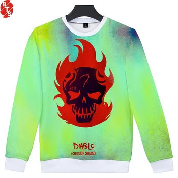 

Suicide Squad 3d Sweatshirts Fashion Series 3D Print Hoodies Black Male Suicide Squad Hip Hop Hoodie Plus Size XXS-4XL