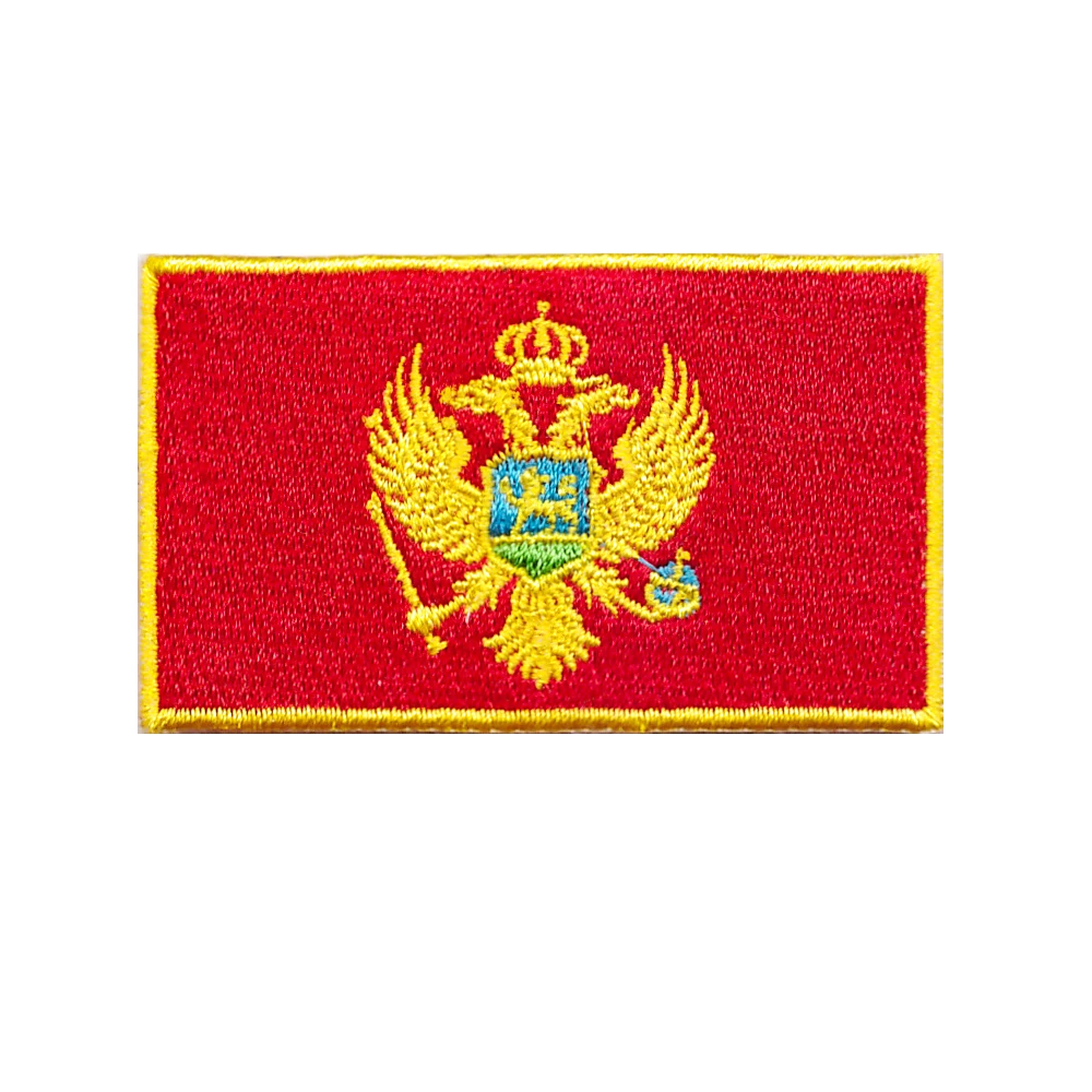 

Montenegro flag patch badge 10pcs Free Shipping