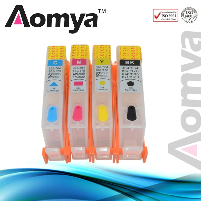 

For HP 920XL Empty Refillable Ink Cartridge For HP920 For HP Officejet 6000 /6500/6500A /7000/7500/7500A  Printer With Chips