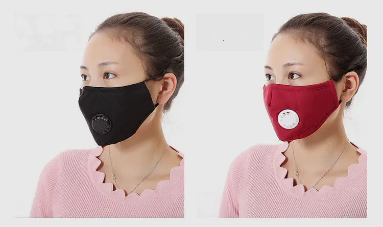 1 шт., противопылевая маска для рта, моющиеся маски для лица, анти-Дымчатая хлопковая дыхательная маска, наружный фильтр для носа, ветрозащитная, для здоровья, для верховой езды