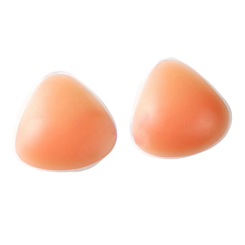

1pair Silicone Breast Forms Enhance Inserts Shemale Breast Pad Drag Queen Fake Boobs Crossdresser Push Up Breast Form
