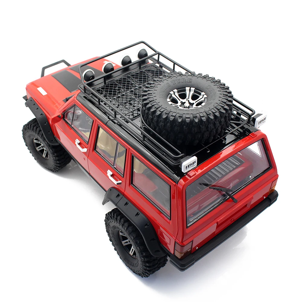 Запасное колесо багажные светодиодные огни для 1/10 Rock Cralwer AXIAL SCX10 Tamiya CC01 RC8WD D90 oyota FJ