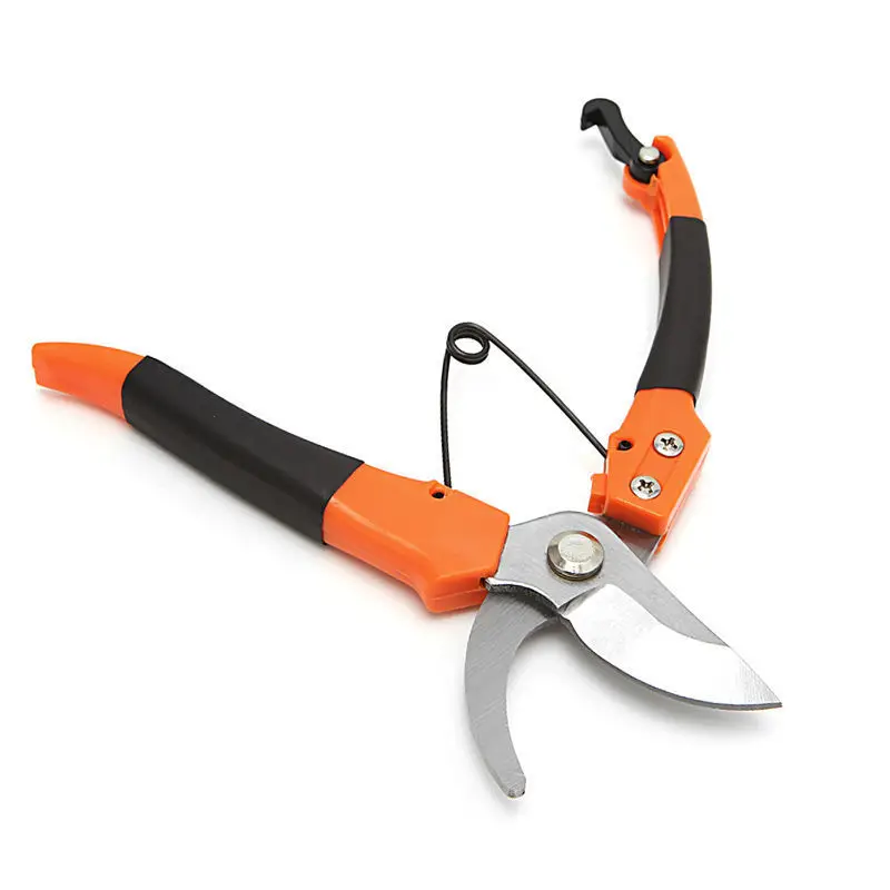 DWZ NEW 8" Garden Hand Pruner Secateurs Pruning Shears Cutter Scissors Plants Bush Tool