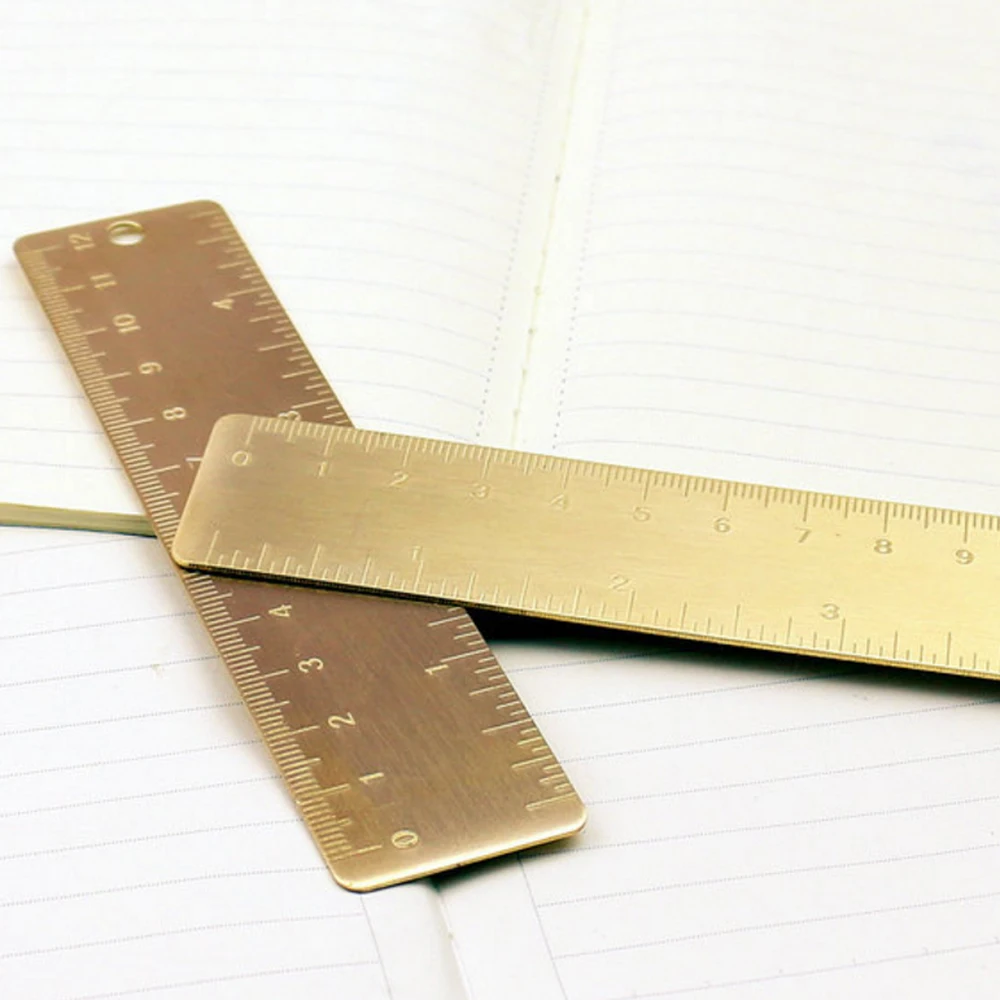 Unique Stainless Math Ruler Practical Metric Inches Measurement Unique stainless math ruler practical metric inches measurement