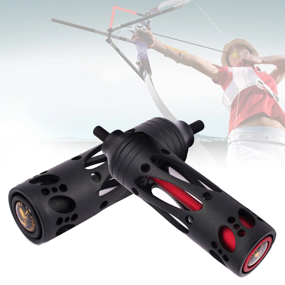 

New black update Hunting compound 5 '' stabilized arc stabilizer cnc for composite bow Hunting shooting Accessories