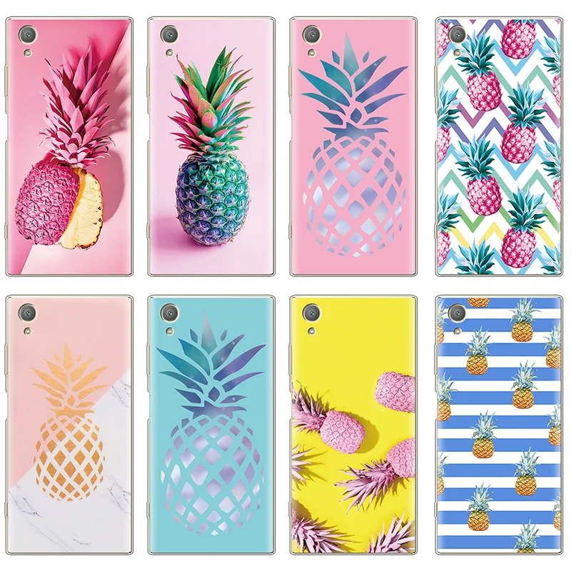 

Pineapple Soft TPU Case For Sony Xperia XZ XZ1 XZ2 Z5 Compact L1 L2 E5 X XA XA1 XA2 Ultra Plus Fashion For Sony Xperia L1 Cover