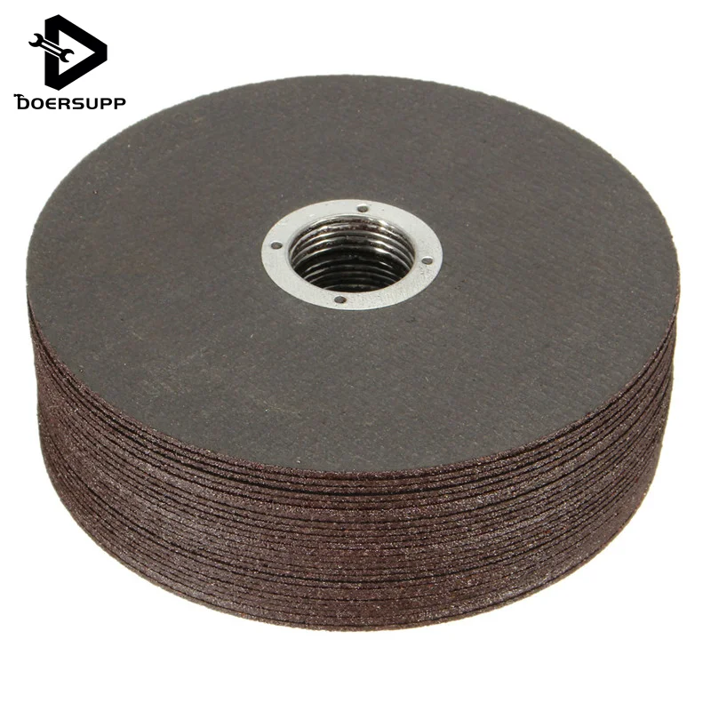 

25 PCS/set Thin Metal Cutting Slitting Discs Stainless Steel 115mm/4.5" Angle GrinderDIY Power Tool Accessories