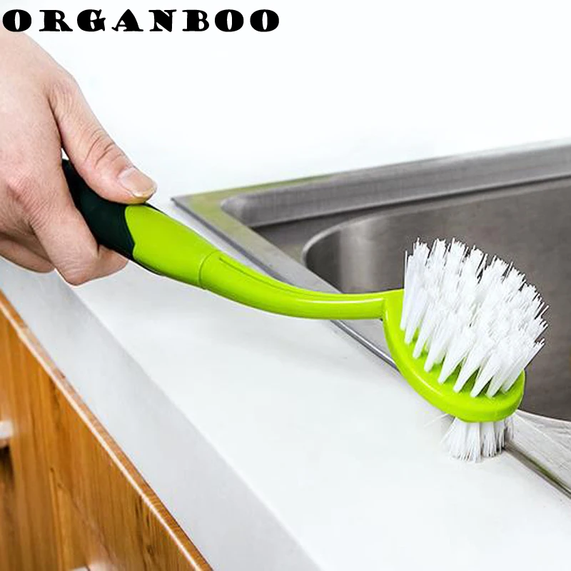 1 шт. разноцветная Удлиняющая ручка для кухонной плиты|wall cleaning brush|sink brushcleaning brush |