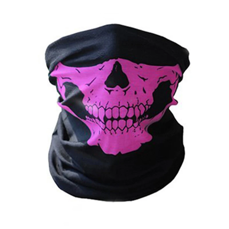 Зимняя 3D спортивная маска с черепом, теплая Ветрозащитная маска для шеи, велосипедная маска, Лыжная сноуборд, уличная Пылезащитная маска - Цвет: Коричневый