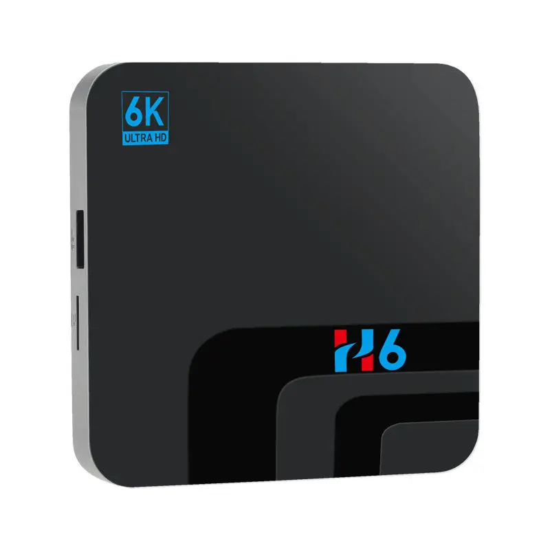 H6 4G сим-карты 4 Гб оперативной памяти, 32 Гб встроенной памяти, Смарт ТВ приставка Android 8,1 6 K Allwinner H6 Декодер каналов кабельного телевидения 2,4G