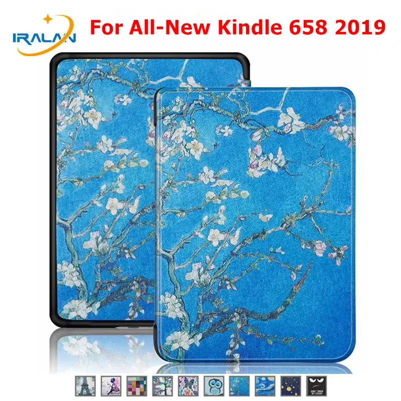 

Magnetic Smart Case For Amazon Kindle 658 2019 Released Ultra Slim Cover funda For All-New Kindle 2019 Case 6.0 inch+Stylus pen