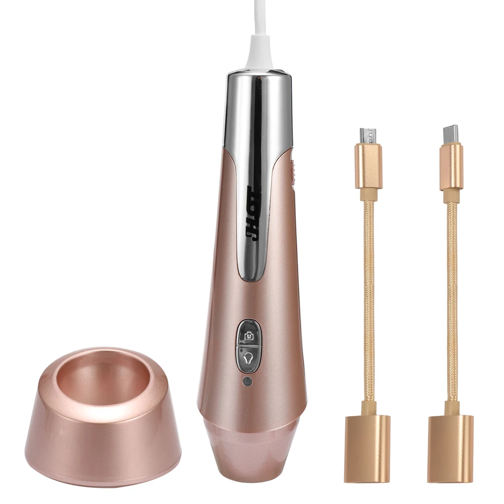 

Digital Moisture Monitor Three-color Spectrum Automatic Skin Water Oil Content Analyzer Facial Skin Analying Pen with APP