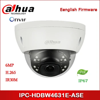 

Dahua IP camera 6MP IPC-HDBW4631E-ASE security camera WDR IR Mini Dome Network Camera