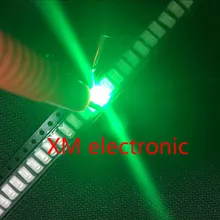 500 шт. 5730/5630 SMD Зеленый светодиодный светильник светодиод SMD светодиодный 5730 зеленый поверхностный монтаж светодиодный 520-575NM 2,0-3,6 V Ultra Birght светодиодный