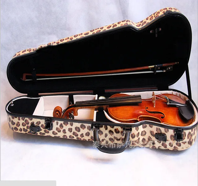Cheap Hot sale 4/4 1/4 3/4 1/2 seven styles waterproof glass fiber reinforced plastic of violin case violin accessory