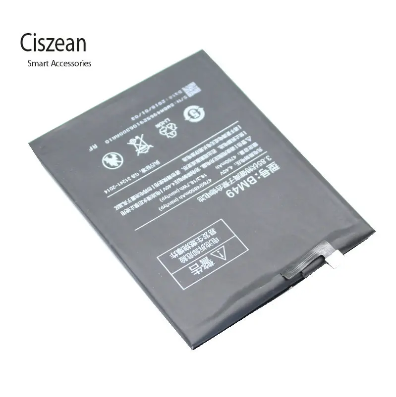Ciszean 1x новый 3 85 V 4760/4850mAh BM49 BM 49 телефонный сменный литий полимерный аккумулятор