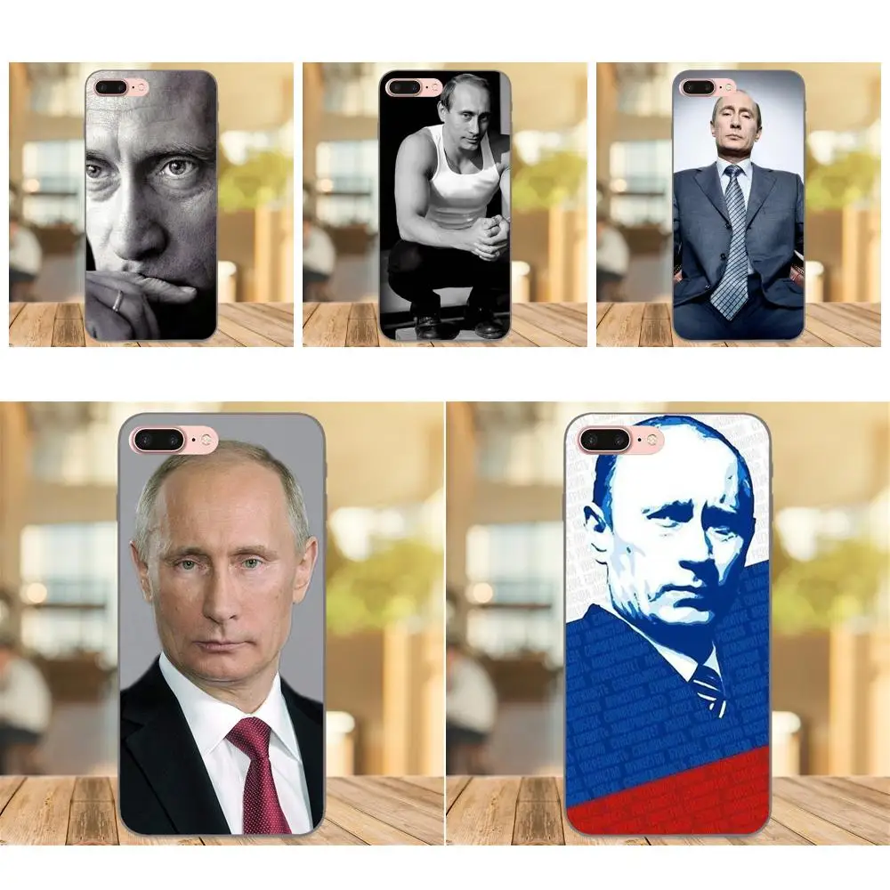 

Putin Vladimir Russian President For Samsung Galaxy A3 A5 A6 A6s A7 A8 A9 Star Plus 2016 2017 2018 Silicone Black Cover Cases