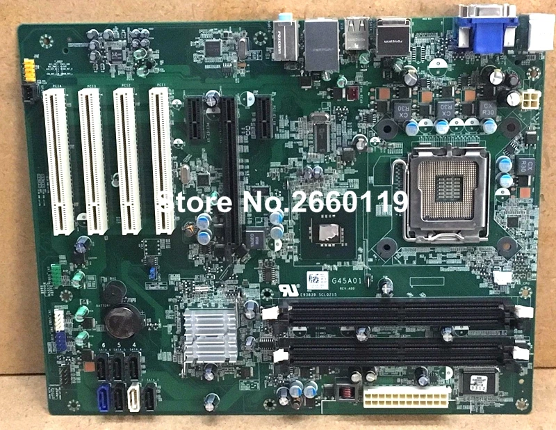 

100% Working For Dell 420 G45A01 Desktop Motherboard R038D N185P Fully Tested