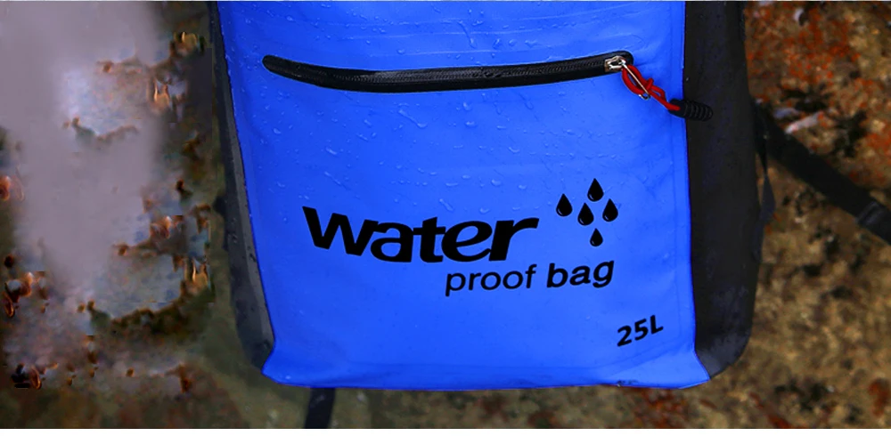 Gameit 25L Water Resistant Dry Bag Roll Top Traveling Rafting Backpack