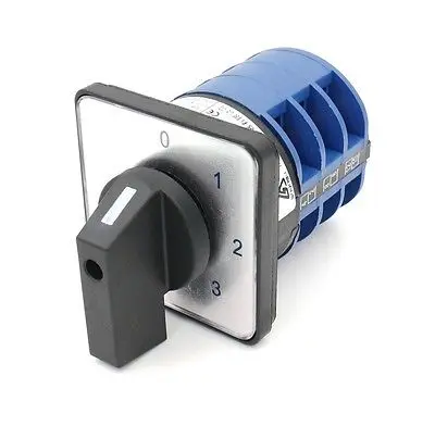 

660V 40A 12 Terminals 4 Positions Rotary Cam Changeover Switch