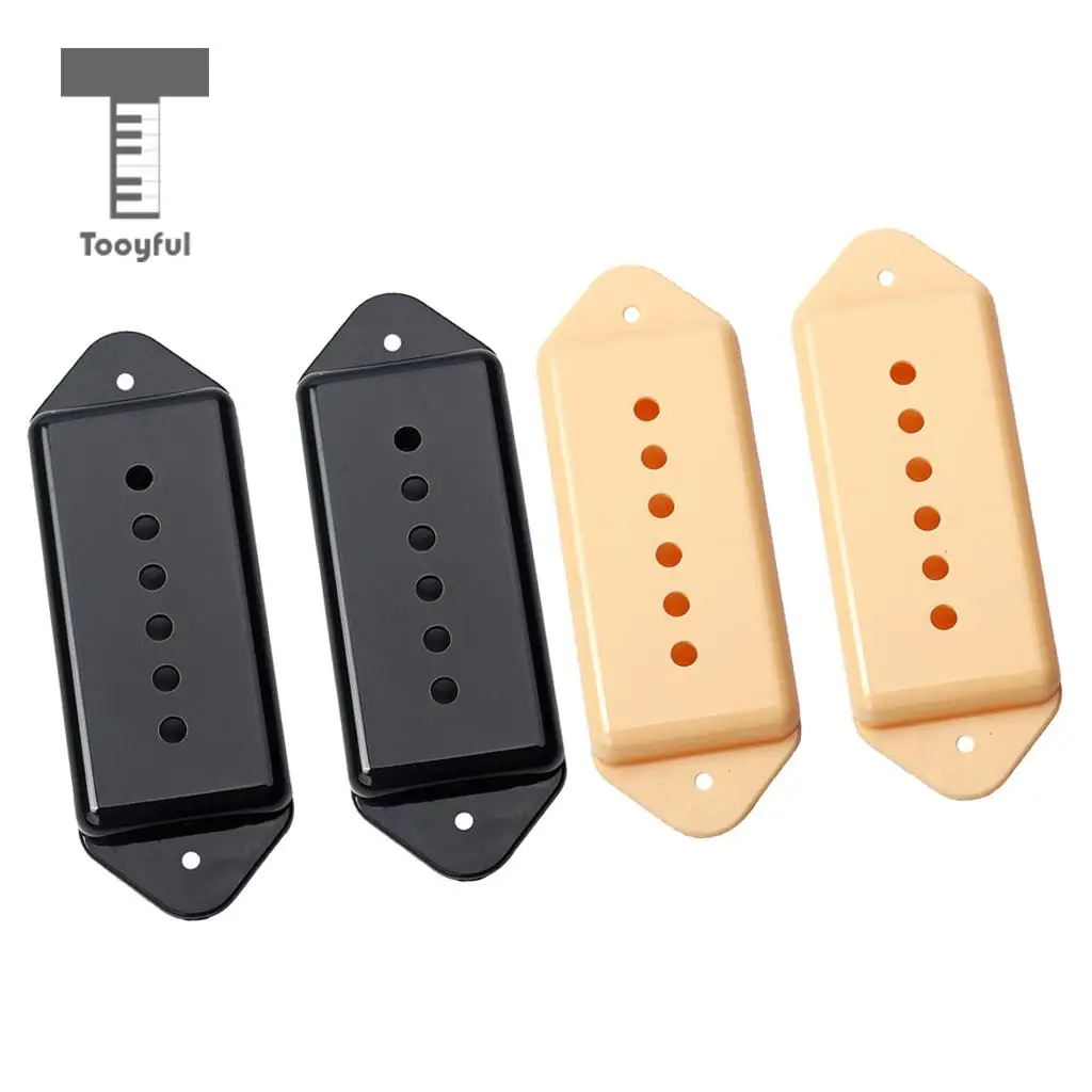 2PCS Guitar Single Coil Pickup Covers Dogear Style for Electric Guitar Replacement Parts