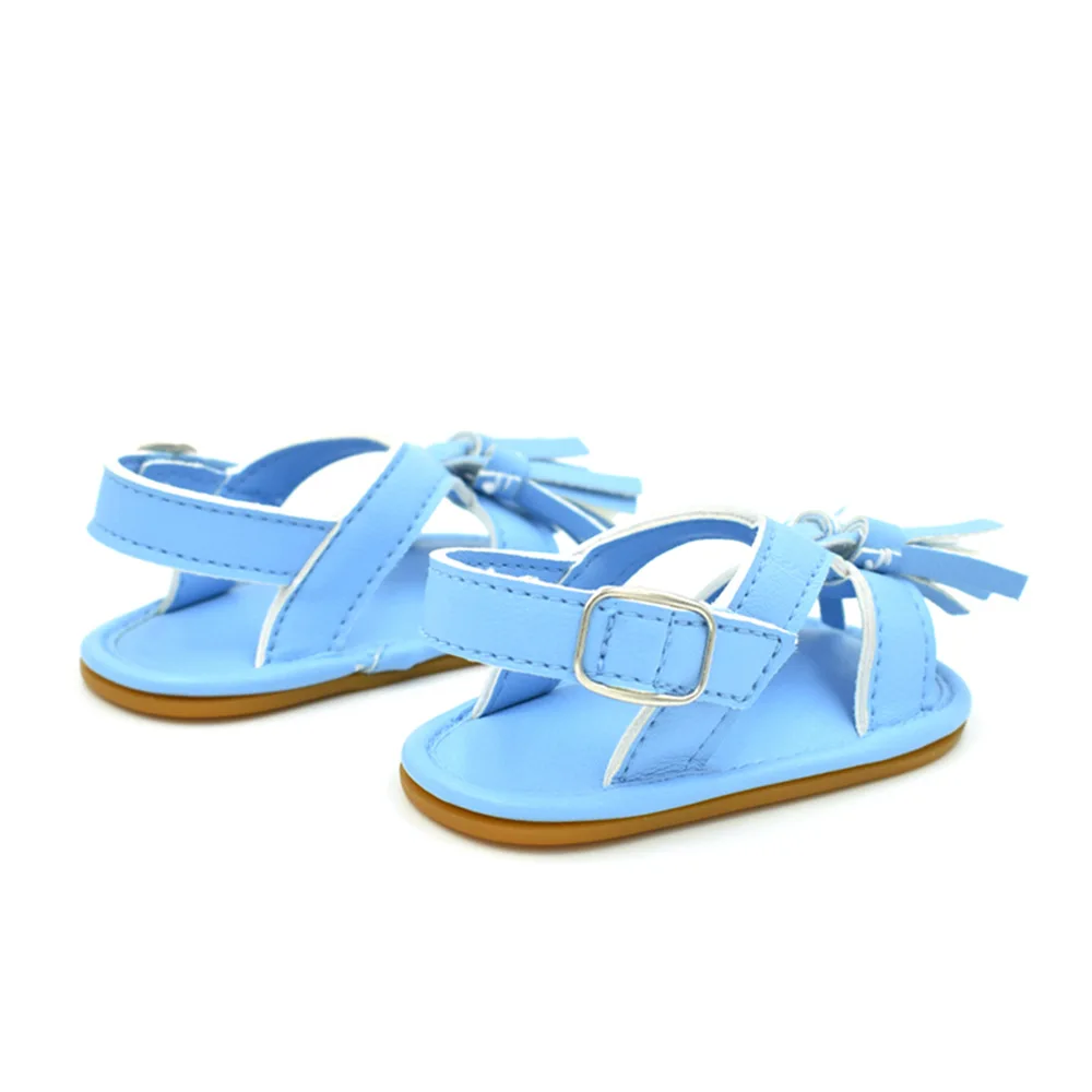 Летние модные детские сандалии с кисточками красивый детский для малышей обувь Bebe Летняя обувь Детская Мокасины