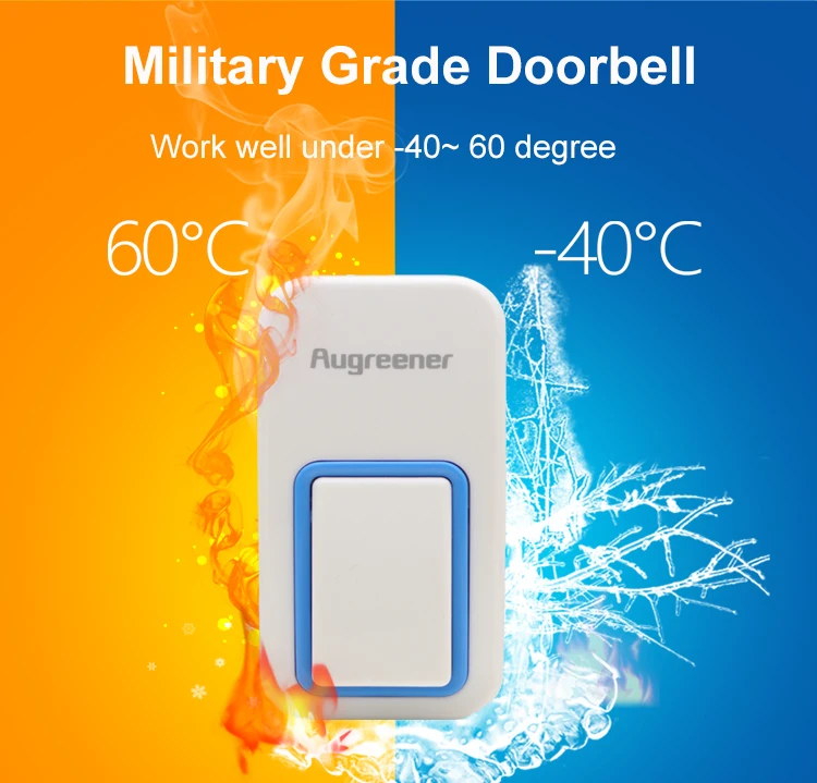

Single push button for AG101 doorbell button waterproof no battery button