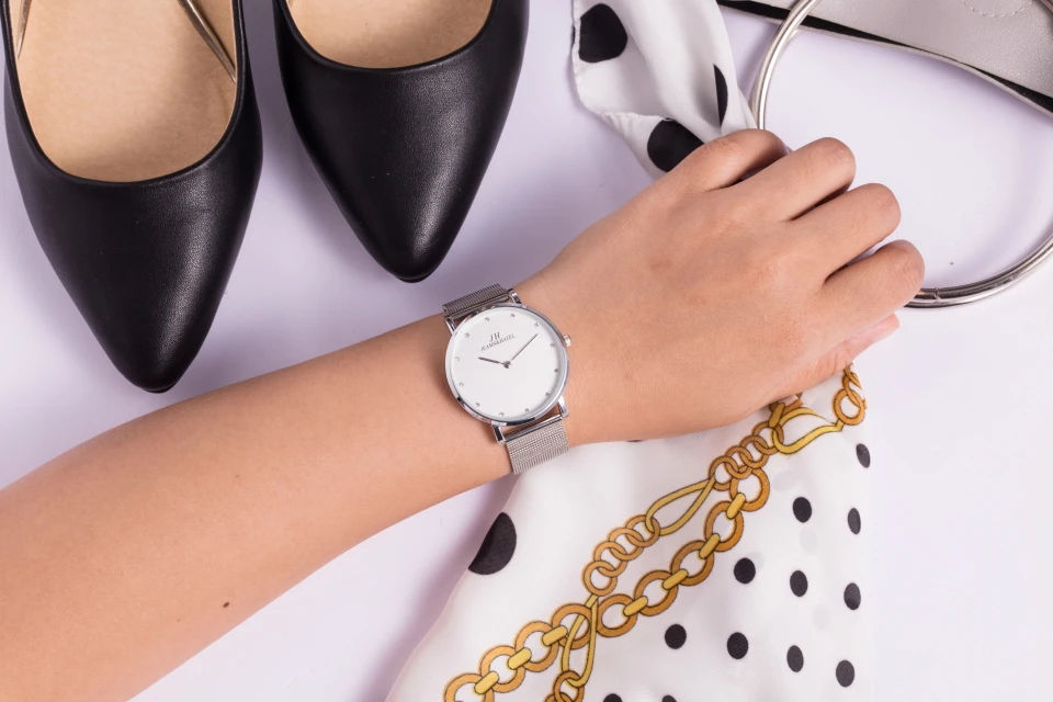 stainless steel Quartz lady Watch